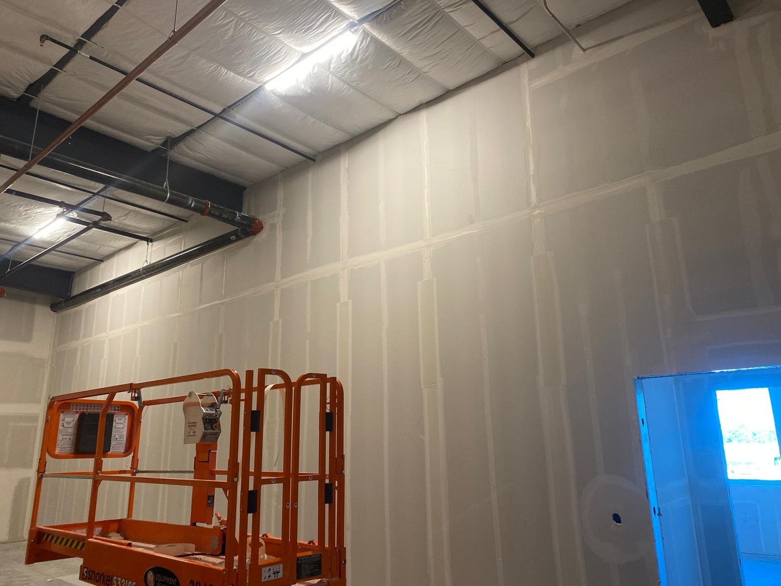 Commercial Drywall High Ceiling